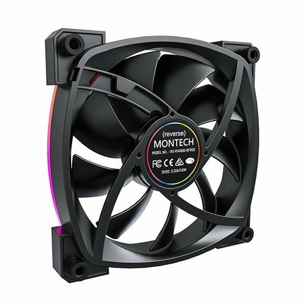 Вентилятор Montech RX140 PWM Black