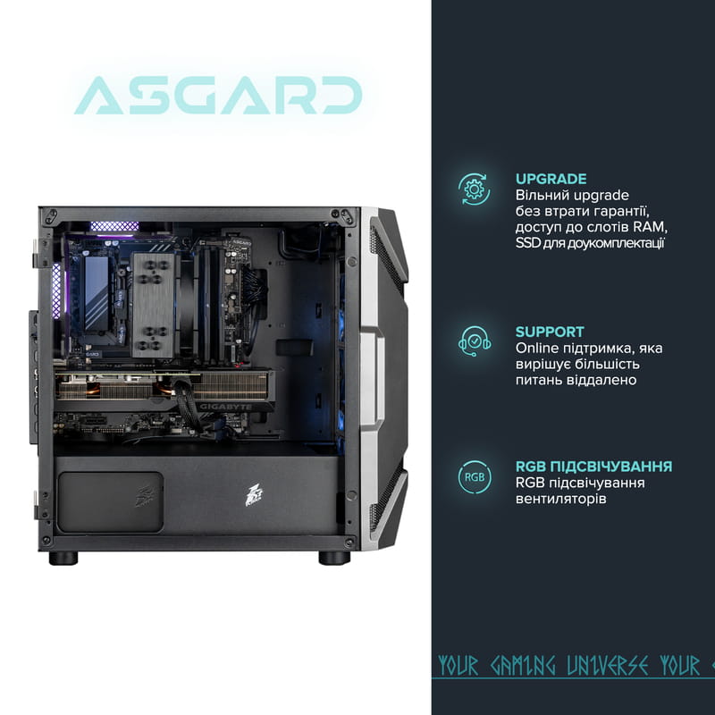 Персональный компьютер ASGARD Valkyrie (A78X3D.32.S20.96XT.16.5875)
