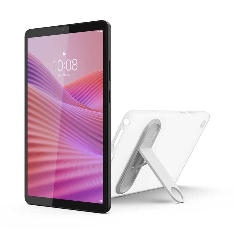 Планшет Lenovo Tab One TB305XU 4/128GB 4G Luna Grey + Clear Case (ZAF10098UA)