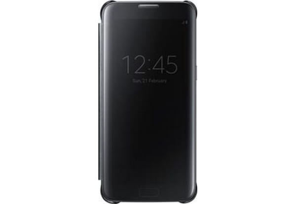 Чeхол-книжка Samsung Clear View Cover для Samsung Galaxy S7 Edge SM-G935 Black (EF-ZG935CBEGRU)