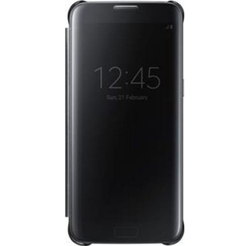 Чeхол-книжка Samsung Clear View Cover для Samsung Galaxy S7 Edge SM-G935 Black (EF-ZG935CBEGRU)