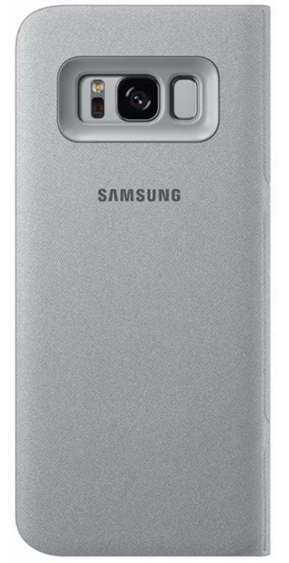 Чехол-книжка Samsung LED View Cover для Samsung Galaxy S8+ G955 Silver (EF-NG955PSEGRU)