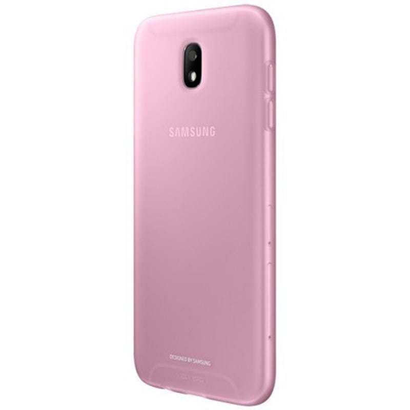 Чeхол-накладка Samsung Jelly Cover для Samsung Galaxy J7 (2017) SM-J730 Pink (EF-AJ730TPEGRU)