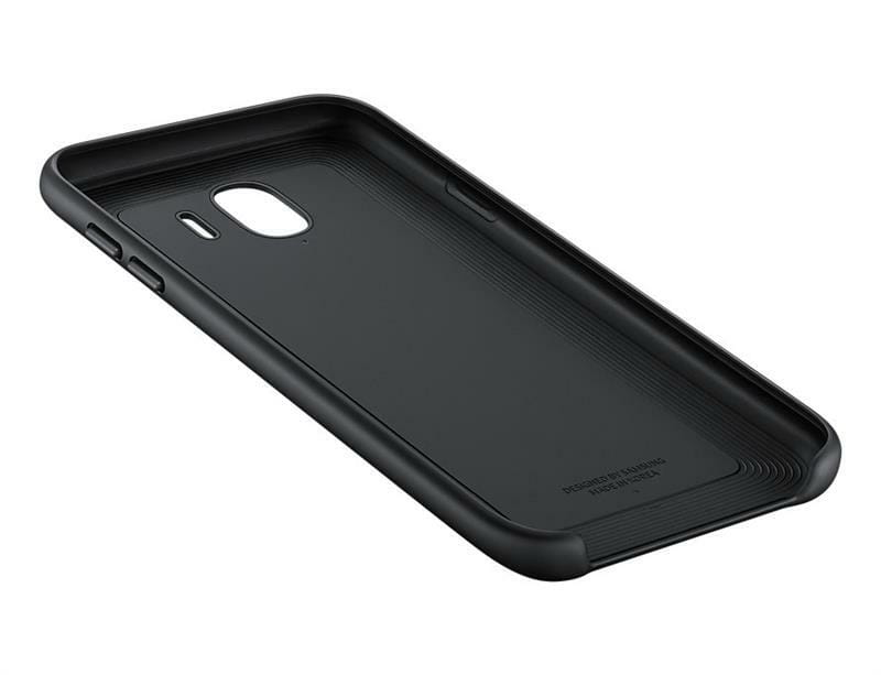 Чeхол-накладка Samsung Dual Layer Cover для Samsung Galaxy J4 SM-J400 Black (EF-PJ400CBEGRU)