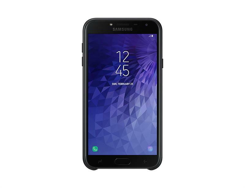 Чeхол-накладка Samsung Dual Layer Cover для Samsung Galaxy J4 SM-J400 Black (EF-PJ400CBEGRU)