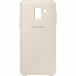 Чохол-накладка Samsung Dual Layer Cover для Samsung Galaxy J6 SM-J600 Gold (EF-PJ600CFEGRU)