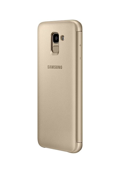 Чохол-книжка Samsung Wallet Cover для Samsung Galaxy J6 SM-J600 Gold (EF-WJ600CFEGRU)