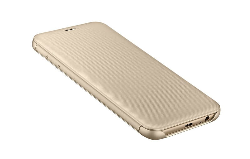 Чехол-книжка Samsung Wallet Cover для Samsung Galaxy J6 SM-J600 Gold (EF-WJ600CFEGRU)