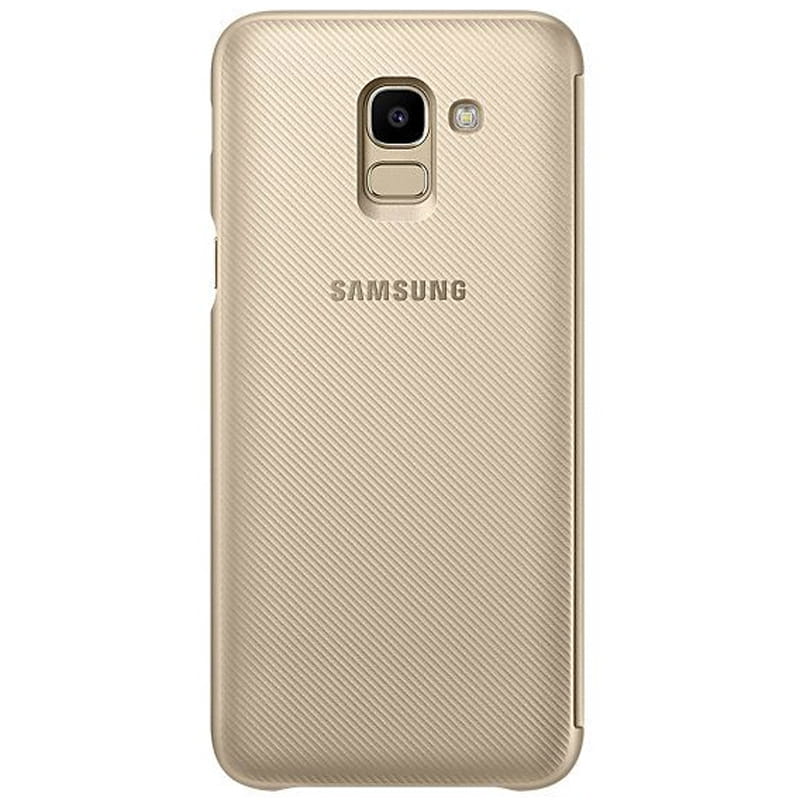 Чехол-книжка Samsung Wallet Cover для Samsung Galaxy J6 SM-J600 Gold (EF-WJ600CFEGRU)