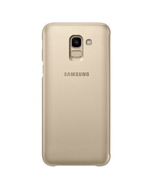 Чохол-книжка Samsung Wallet Cover для Samsung Galaxy J6 SM-J600 Gold (EF-WJ600CFEGRU)
