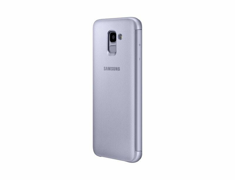 Чехол-книжка Samsung Wallet Cover для Samsung Galaxy J6 SM-J600 Violet (EF-WJ600CVEGRU)