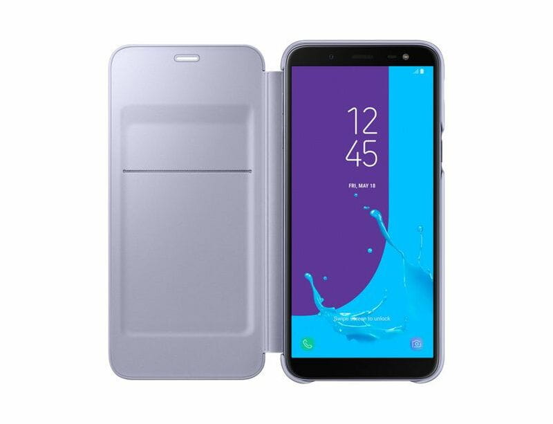 Чехол-книжка Samsung Wallet Cover для Samsung Galaxy J6 SM-J600 Violet (EF-WJ600CVEGRU)