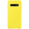 Фото - Чехол-накладка Samsung Leather Cover для Samsung Galaxy S10 SM-G973 Yellow (EF-VG973LYEGRU) | click.ua