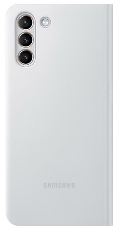 Чохол-книжка Samsung Smart LED View Cover для Samsung Galaxy S21+ SM-G996 Light Gray (EF-NG996PJEGRU)