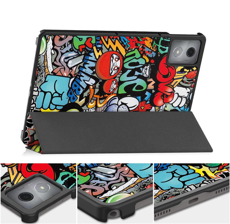 Чeхол-книжка BeCover Smart Case для Lenovo Tab K11 Plus TB-352F 11.45" Graffiti (711856)