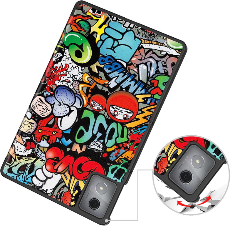 Чeхол-книжка BeCover Smart Case для Lenovo Tab K11 Plus TB-352F 11.45" Graffiti (711856)
