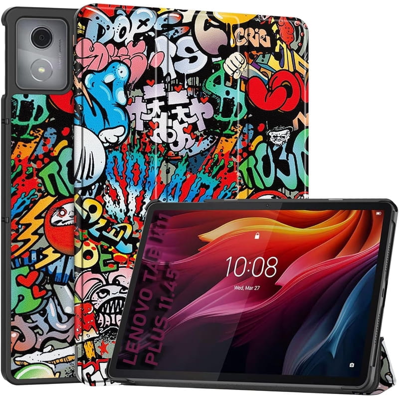 Чeхол-книжка BeCover Smart Case для Lenovo Tab K11 Plus TB-352F 11.45" Graffiti (711856)
