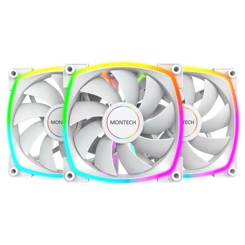 Вентилятор Montech AX120(W3I1) PWM ARGB White