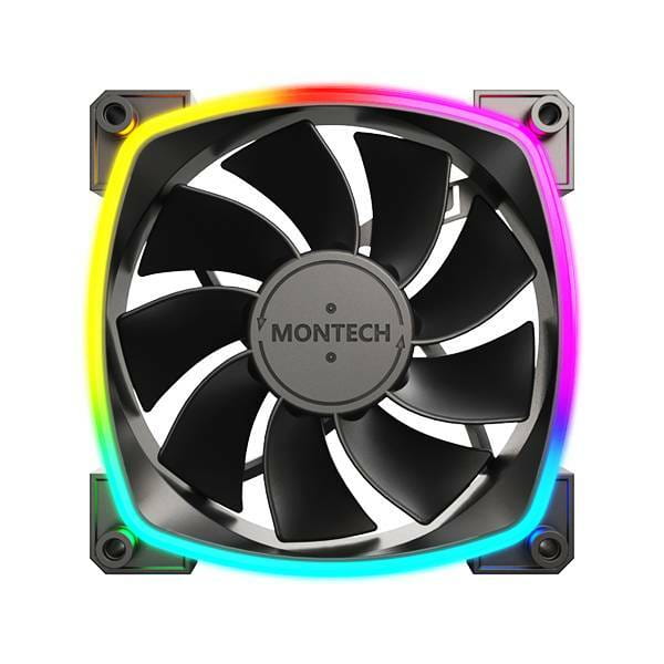 Вентилятор Montech RX120 PWM (B31) PWM ARGB Black