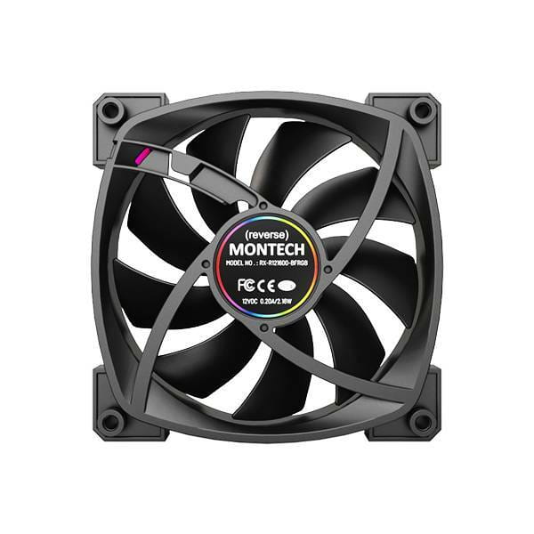 Вентилятор Montech RX120 PWM (B31) PWM ARGB Black