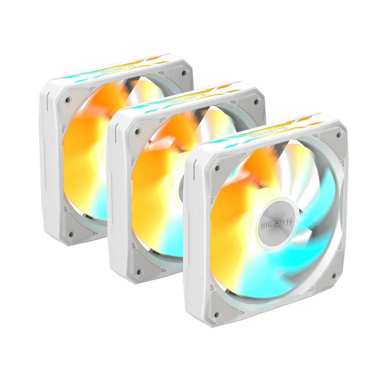 Вентилятор Gigabyte EZ Fan 120 Ice 3-Pack White (GP-GBT EZFAN1203 ICE)