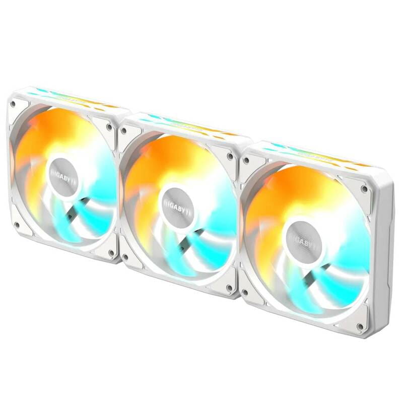 Вентилятор Gigabyte EZ Fan 120 Ice 3-Pack White (GP-GBT EZFAN1203 ICE)