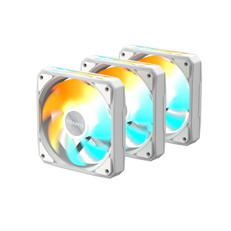 Вентилятор Gigabyte EZ Fan 120 Ice 3-Pack White (GP-GBT EZFAN1203 ICE)