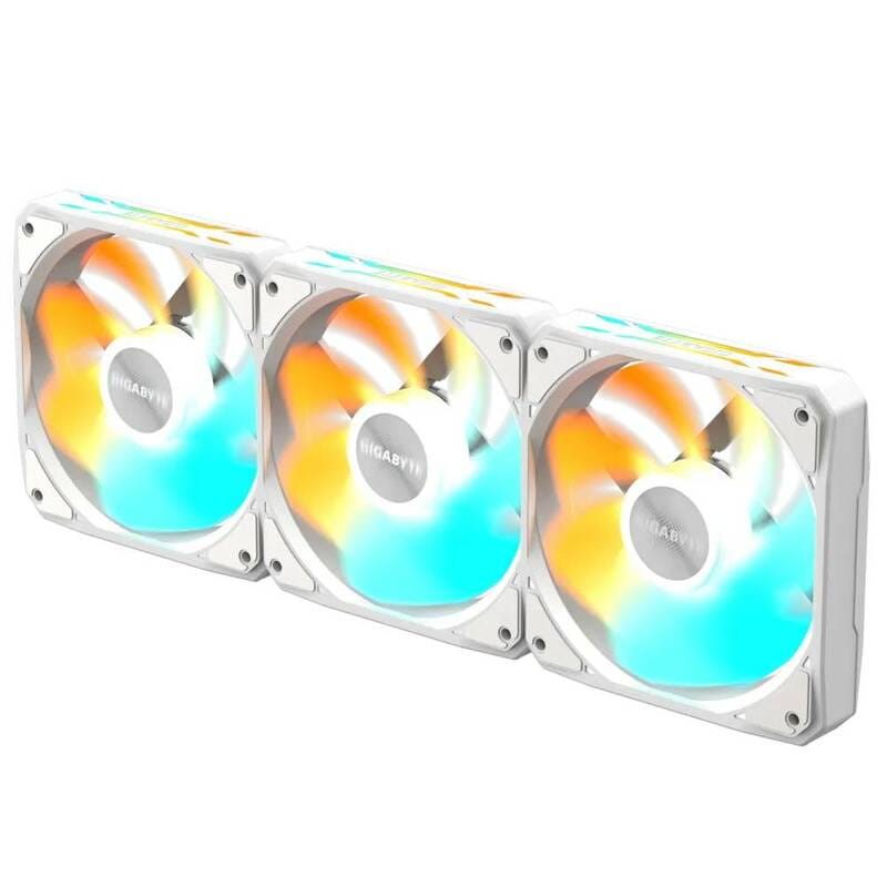 Вентилятор Gigabyte EZ RVS FAN ICE 120 Ice 3-Pack White (GP-GBT EZRVSFAN1203 ICE)