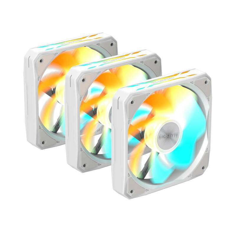 Вентилятор Gigabyte EZ RVS FAN ICE 120 Ice 3-Pack White (GP-GBT EZRVSFAN1203 ICE)
