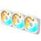Фото - Вентилятор Gigabyte EZ RVS FAN ICE 120 Ice 3-Pack White (GP-GBT EZRVSFAN1203 ICE) | click.ua