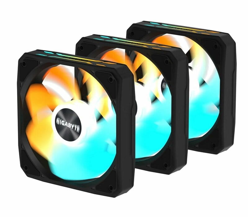 Вентилятор Gigabyte EZ RVS FAN 120 3-Pack Black (GP-GBT EZRVSFAN1203)