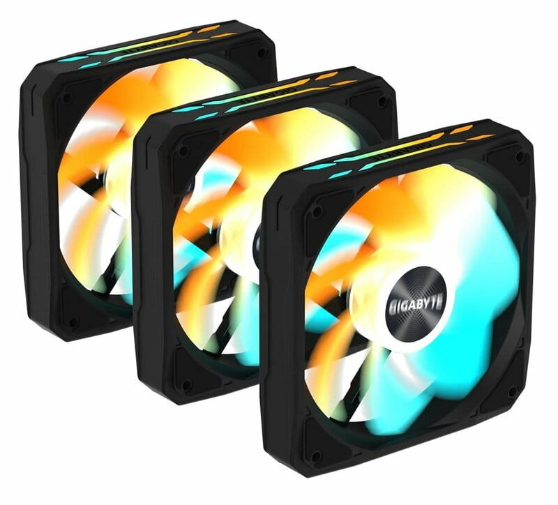 Вентилятор Gigabyte EZ RVS FAN 120 3-Pack Black (GP-GBT EZRVSFAN1203)