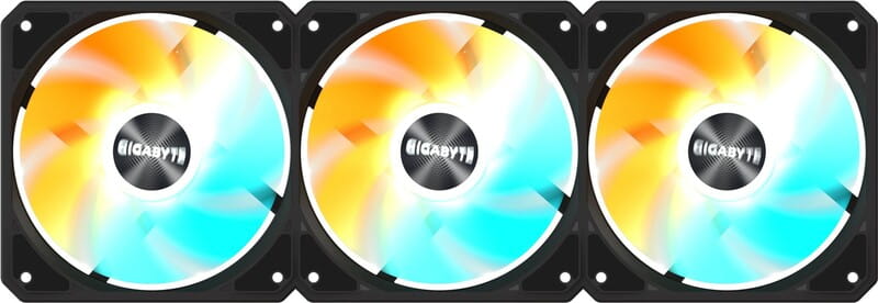Вентилятор Gigabyte EZ Fan 120 3-Pack Black (GP-GBT EZFAN1203)