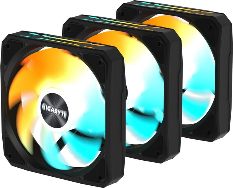 Вентилятор Gigabyte EZ Fan 120 3-Pack Black (GP-GBT EZFAN1203)