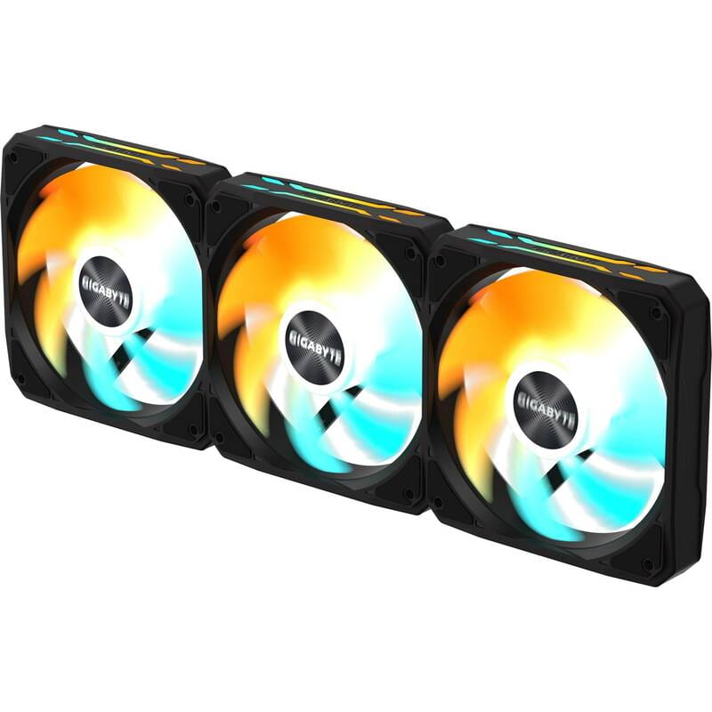 Вентилятор Gigabyte EZ Fan 120 3-Pack Black (GP-GBT EZFAN1203)