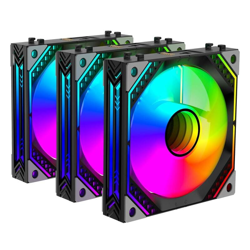 Вентилятор 2E Gaming Air Cool Magic Mirror Black (2E-ACF120MB-ARGB)