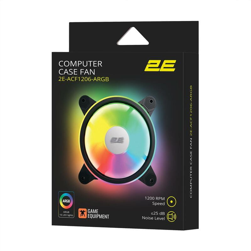 Вентилятор 2E Gaming Air Cool Calleo Black (2E-ACF1206-ARGB)