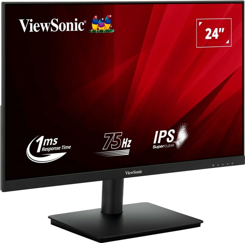 Монитор ViewSonic 24" VA240-H-2 IPS Black
