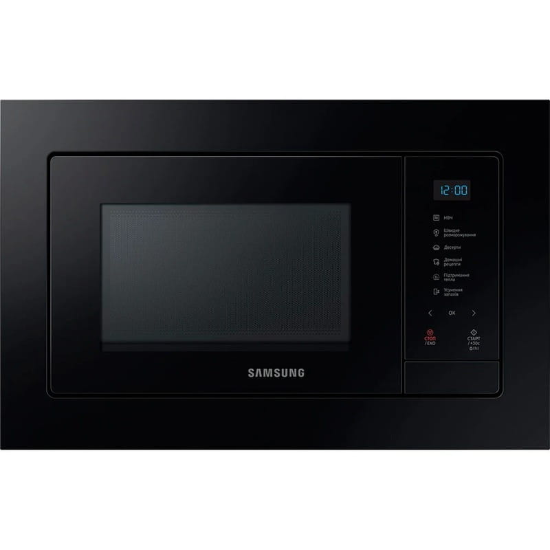 Вбудована мікрохвильова піч Samsung MS23A7118AK/UA