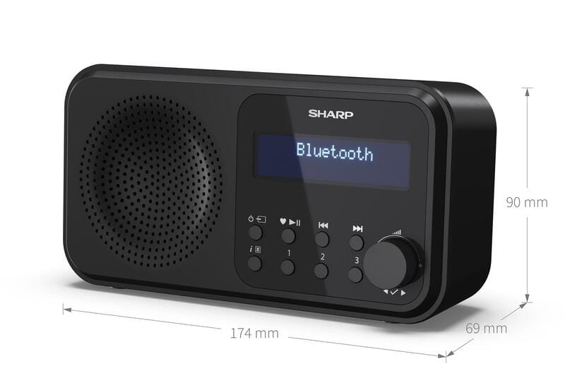 Радиоприемник Sharp DR-P420 Midnight Black (DR-P420(BK))