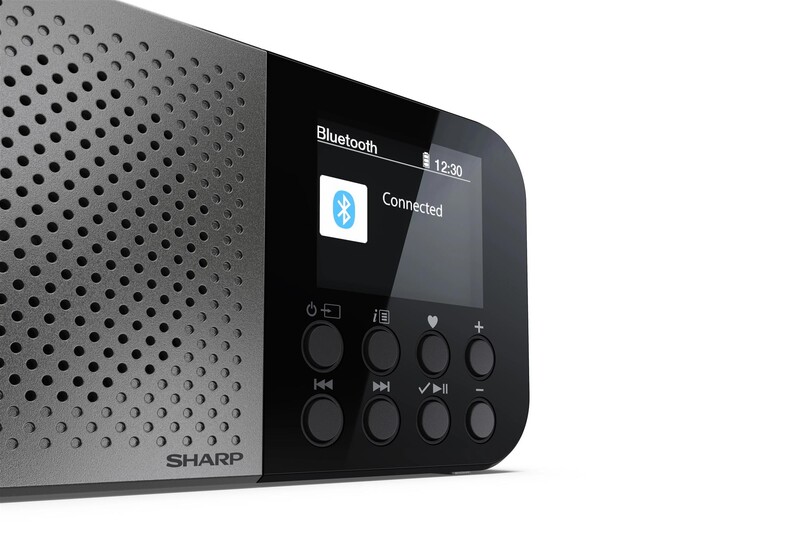 Радіоприймач Sharp DR-P520 Grey