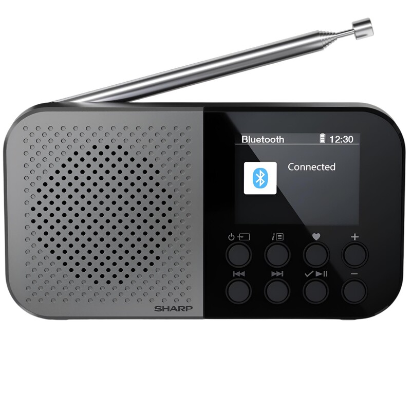 Радіоприймач Sharp DR-P520 Grey