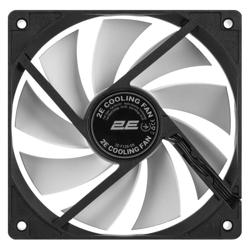Вентилятор 2E F120-SN Black