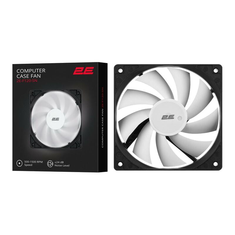Вентилятор 2E F120-SN Black