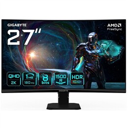 Монітор Gigabyte 27" GS27QCA VA Black 180Hz Curved
