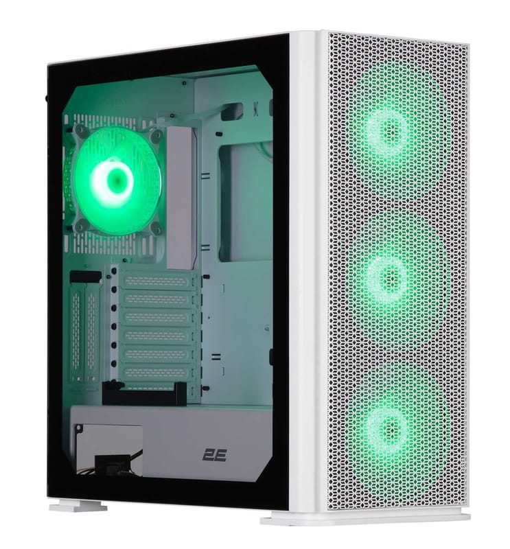 Корпус 2E Gaming Vertex White (2E-GI01W) без БЖ