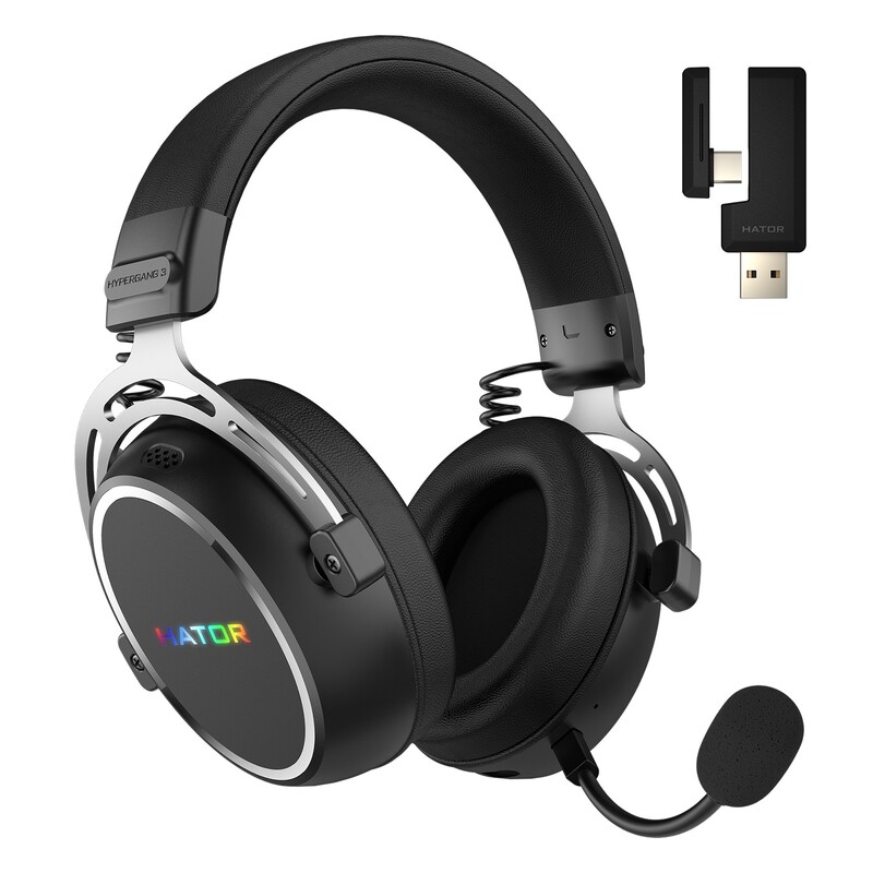 Гарнiтура Hator Hypergang 3 Wireless Black (ESH55)