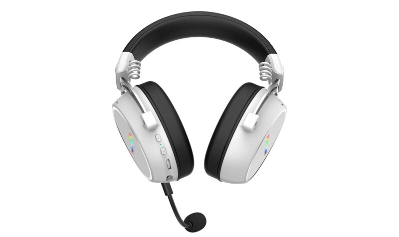 Гарнiтура Hator Hypergang 3 Wireless White (ESH56)