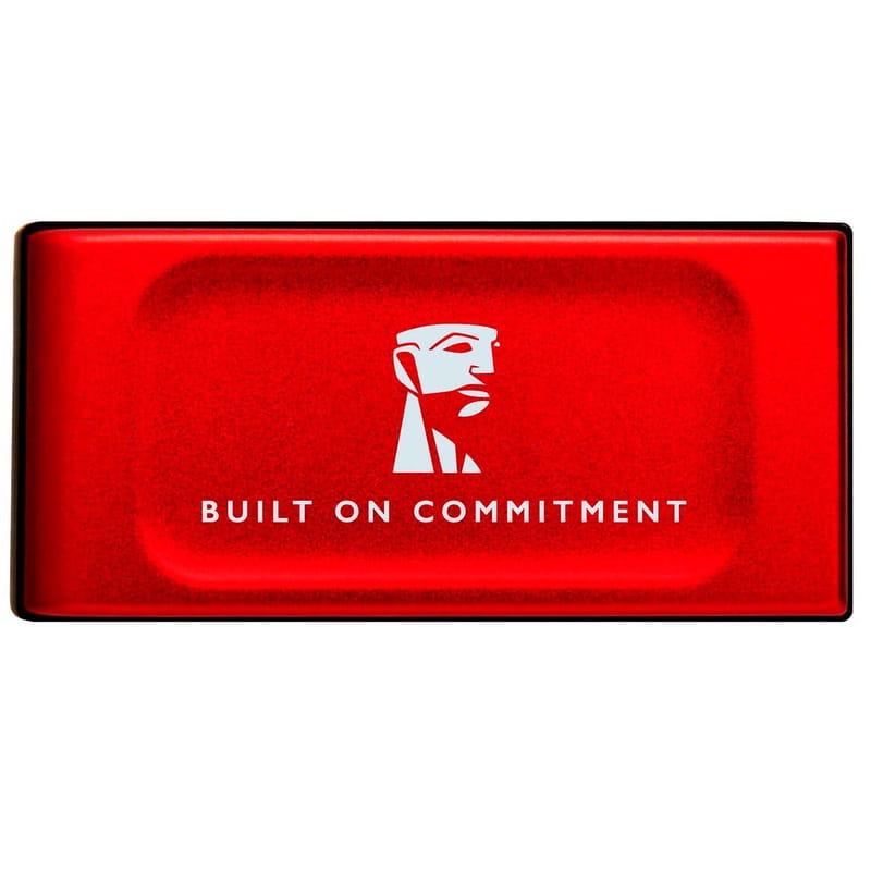 Накопичувач зовнішній SSD Portable USB 1.0ТB Kingston SXS1000 BoC Red (SXS1000R/1000GA)