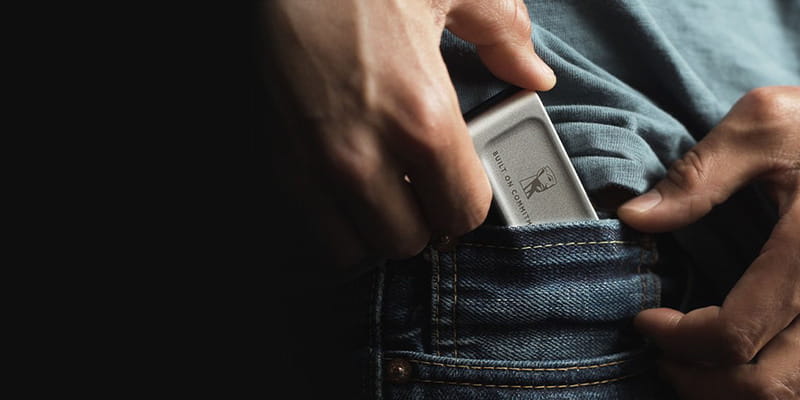 Накопичувач зовнішній SSD Portable USB 1.0ТB Kingston XS2000 BoC Silver (SXS2000/1000GA)